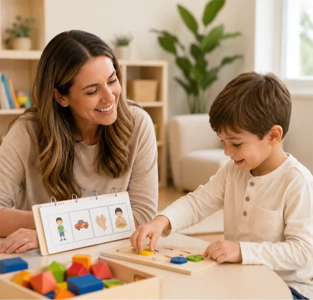 Engaging Playtime In A Cozy Room